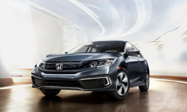 2019 Honda Civic in tunnel