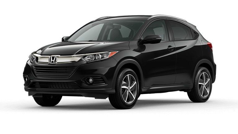 2022 Honda HR-V EX-L in Crystal Black Pearl exterior