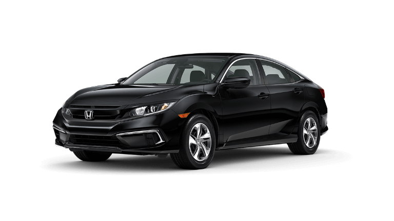 2021 Honda Civic LX - Crystal Black