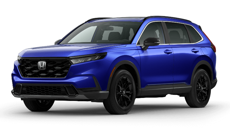 2023 Honda CR-V Hybrid Sport in Still Night Pearl exterior