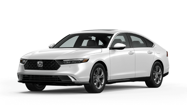 2023 Honda Accord EX-L Hybrid in Platinum White Pearl exterior