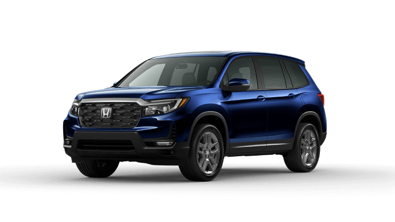 Honda Passport EXL in Obsidian Blue Pearl