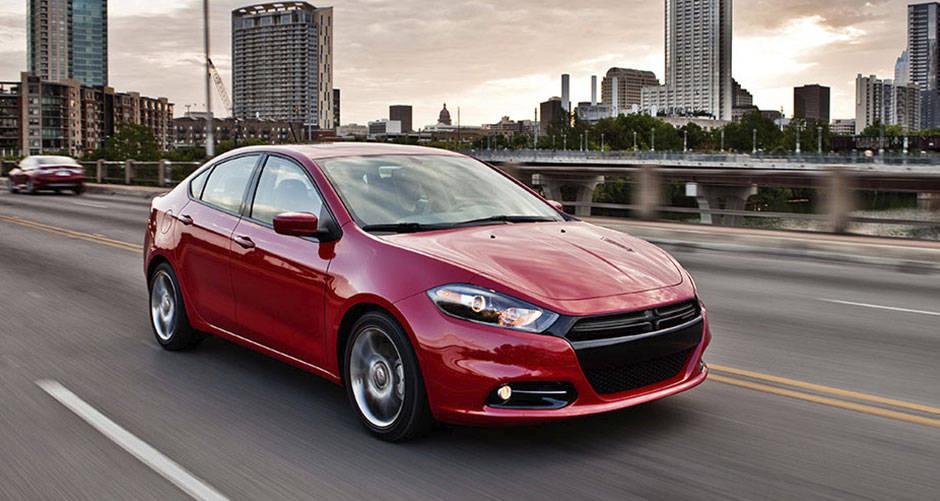 2015 Dodge Dart Exterior Side View Red 2015 Dodge Dart Exterior Side View Red