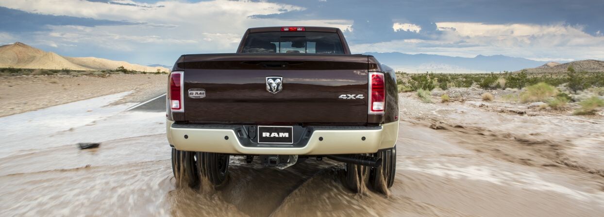 2013 Ram 3500 Laramie Longhorn Exterior Rear End.jpg