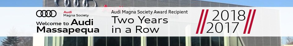 2018 Audi Magna Society Award at Audi Massapequa