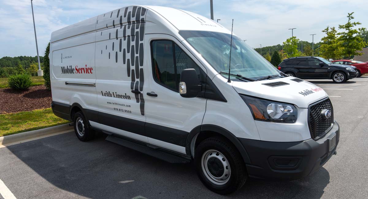Leith Lincoln Service Van