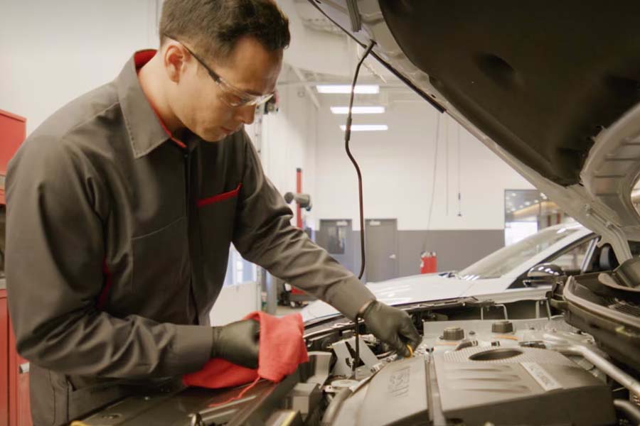 Nissan Oil Check