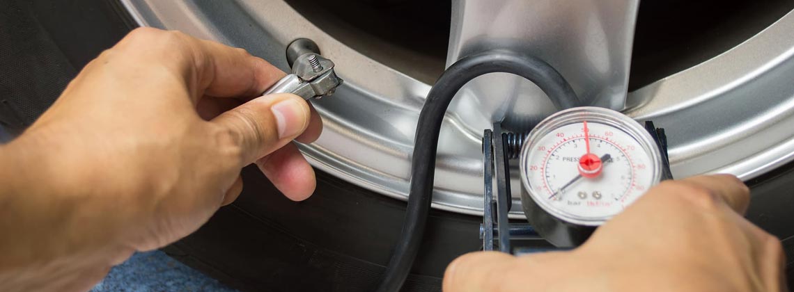 Complimentary Tire Pressure Check