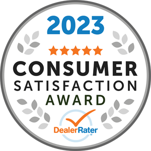 2023 DealerRater Consumer Satisfaction Award