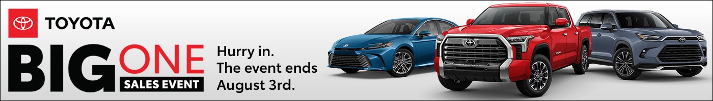The Toyota Big One Sales Event