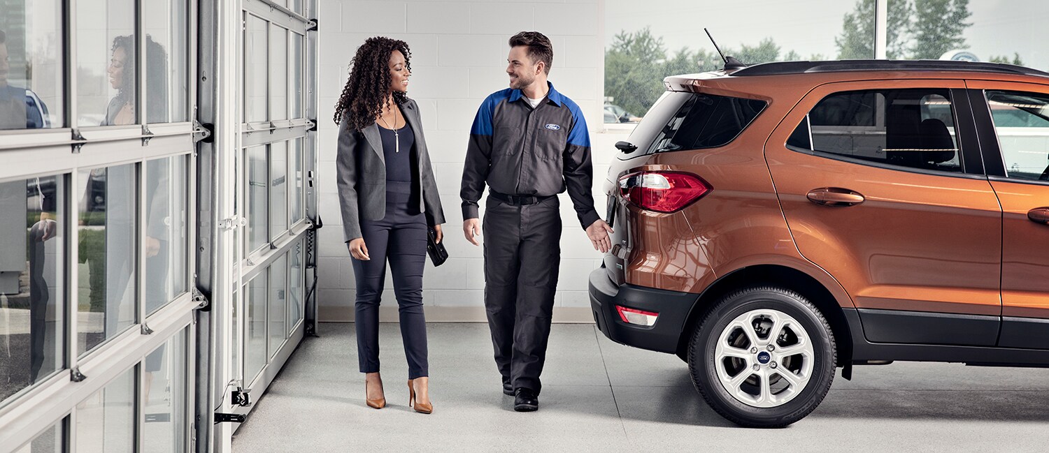 The Ford Commercial Vehicle Body Shop at Len Stoler Ford in Owings Mills