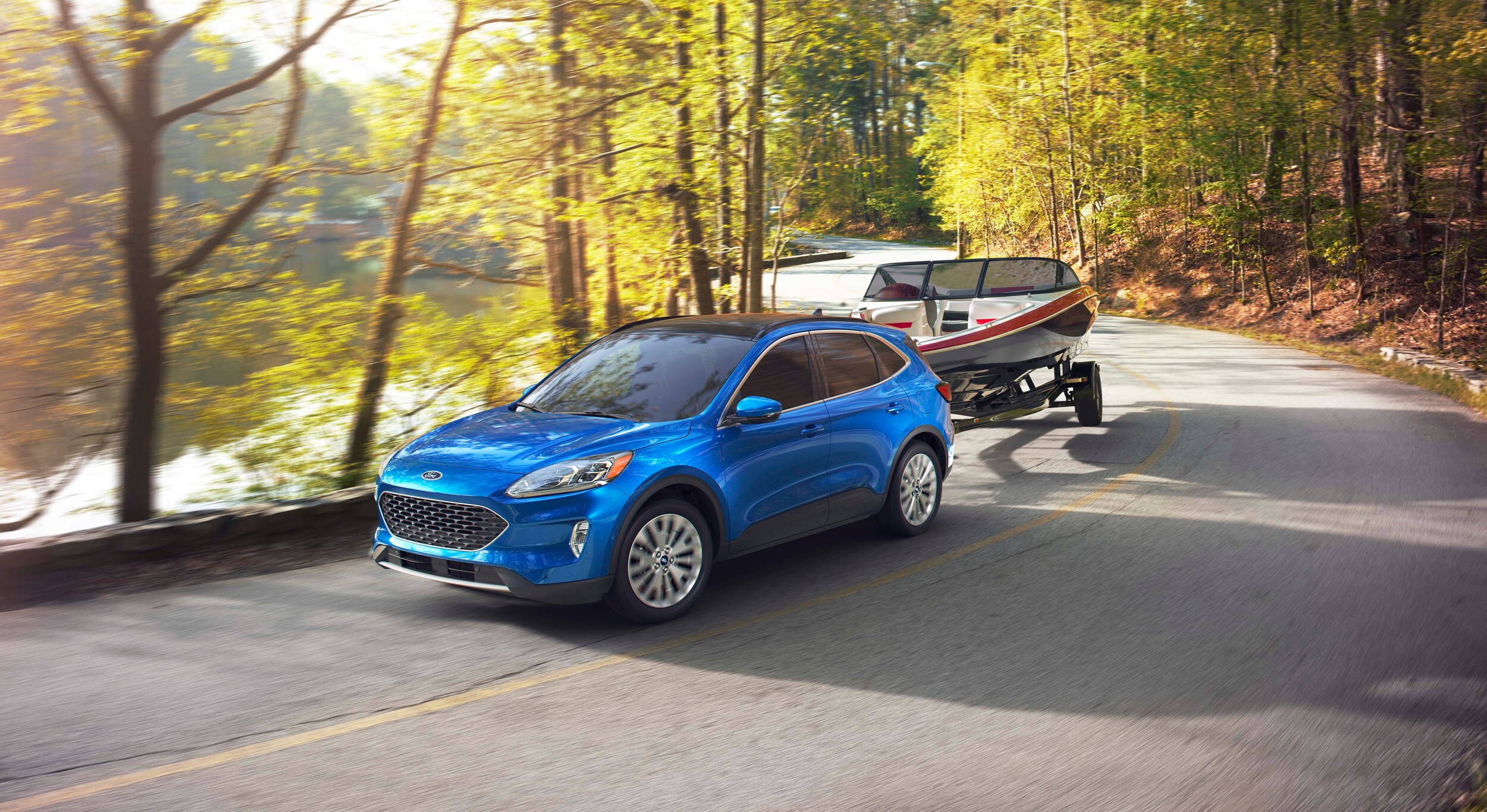 the 2020 Ford Escape vs. the 2020 Honda CR-V at Len Stoler Ford of Owings Mills | 2020 escape towing the 2020 Ford Escape vs. the 2020 Honda CR-V at Len Stoler Ford of Owings Mills | 2020 escape towing