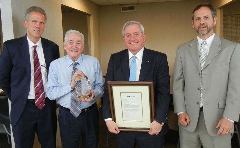 50th Anniversary 1.jpg Ford Motor Credit Presentation given to Founder, President, and Regional Manager