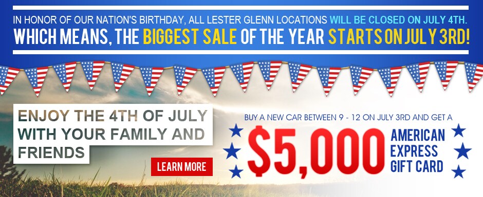 Lester Glenn 4th of July
Sale