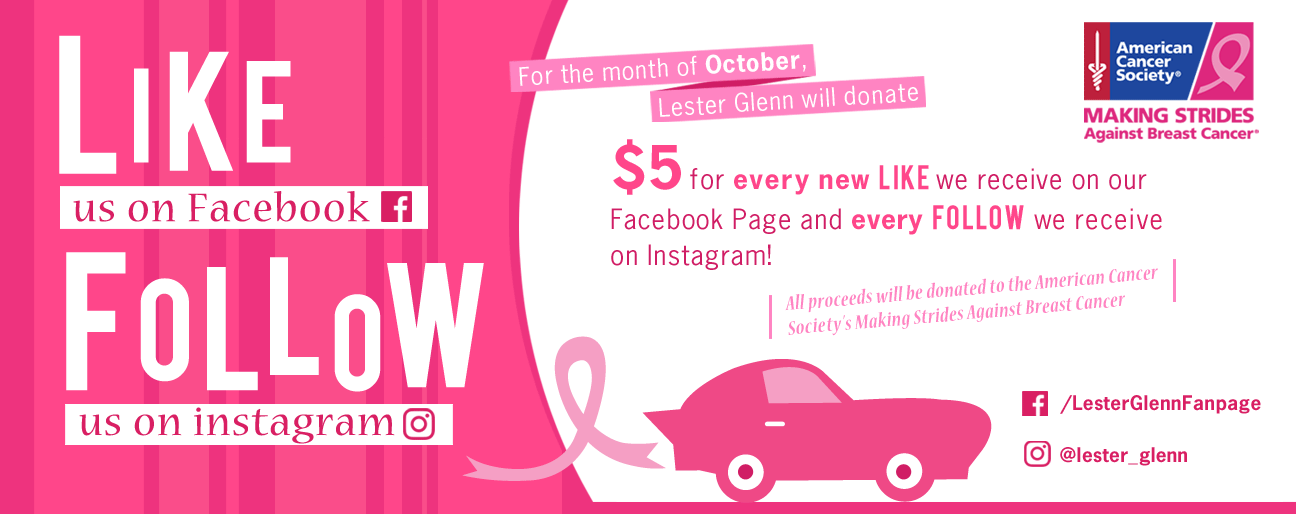 Lester Glenn Making Strides Against Breast Cancer