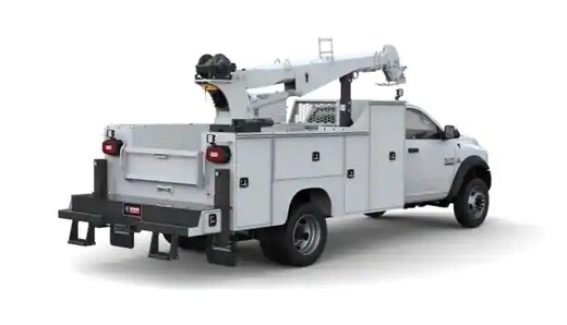 RAM Heavy-Duty Pickup Truck with construction upfit