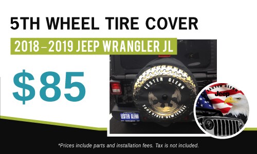 Wrangler 5th Wheel Tire Cover