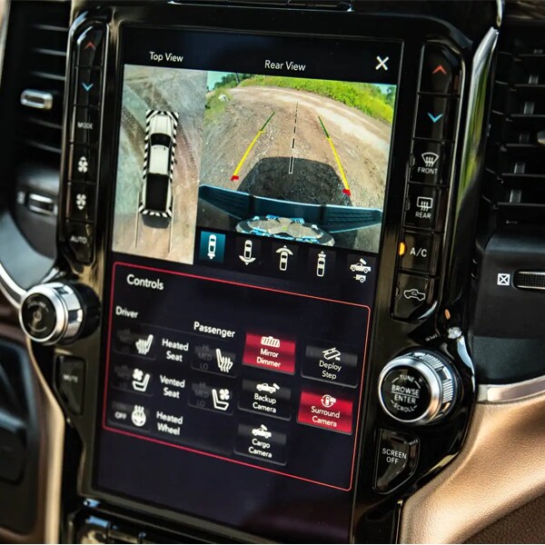 HUGE 12-INCH TOUCHSCREEN