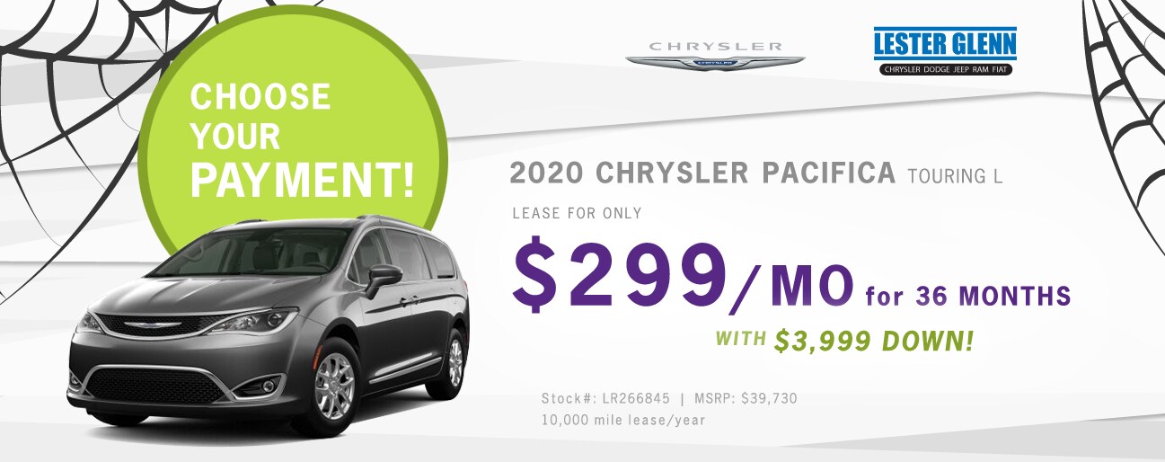 2020 Chrysler Pacifica Monthly Special