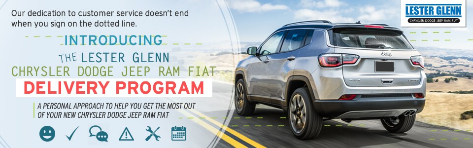 Lester Glenn Chrysler Dodge Jeep RAM FIAT Delivery Specialist