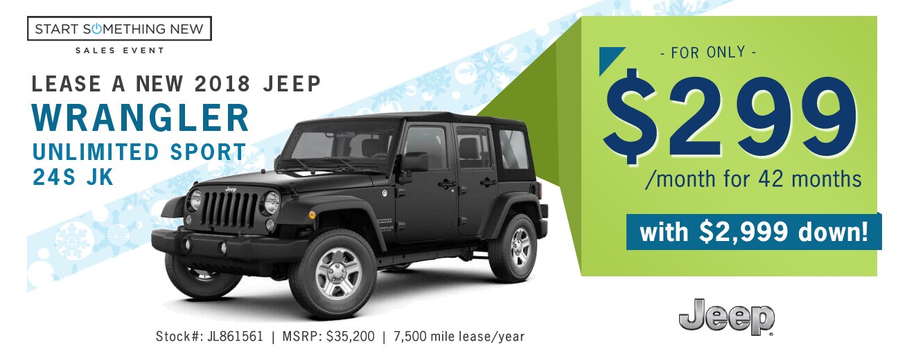 2018 Jeep Wrangler Unlimited Sport Special
