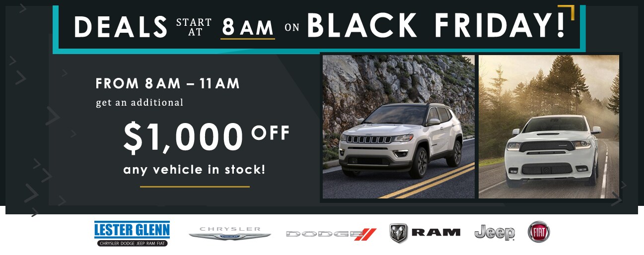 Lester Glenn Buick GMC Black Friday Sales Event
