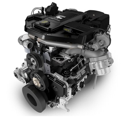 Proven and Legendary 6.7L Cummins Turbo Diesel I6 Engine with Smart Diesel Exhaust Brake System
