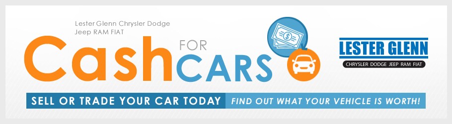 Lester Glenn Chrysler Dodge Jeep RAM FIAT Cash for Cars