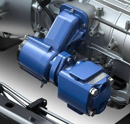 Left or Right Side Power Take Off (PTO) Capability