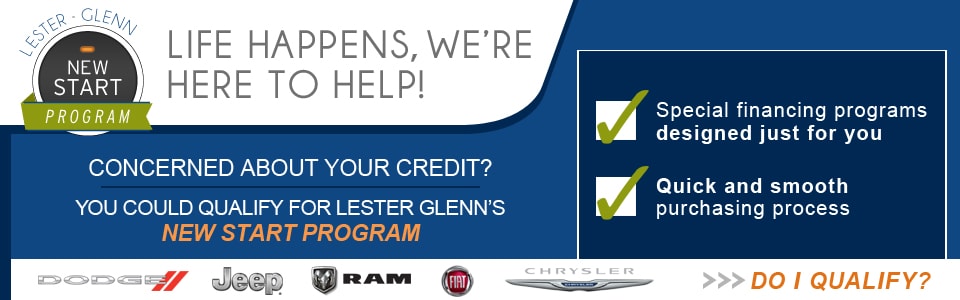 Lester Glenn Chrylser Dodge Jeep RAM FIAT New Start Program