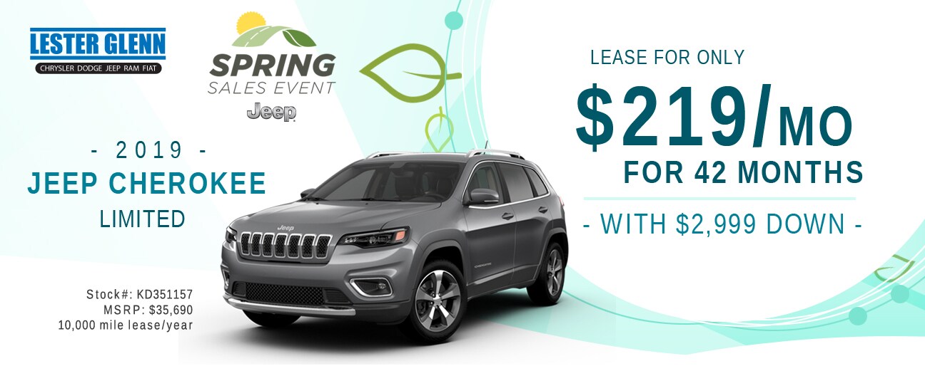 2019 Jeep Cherokee Special