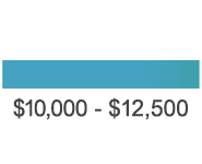$10,000 - $12,500