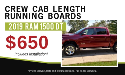 RAM Crew Cab Running Boards