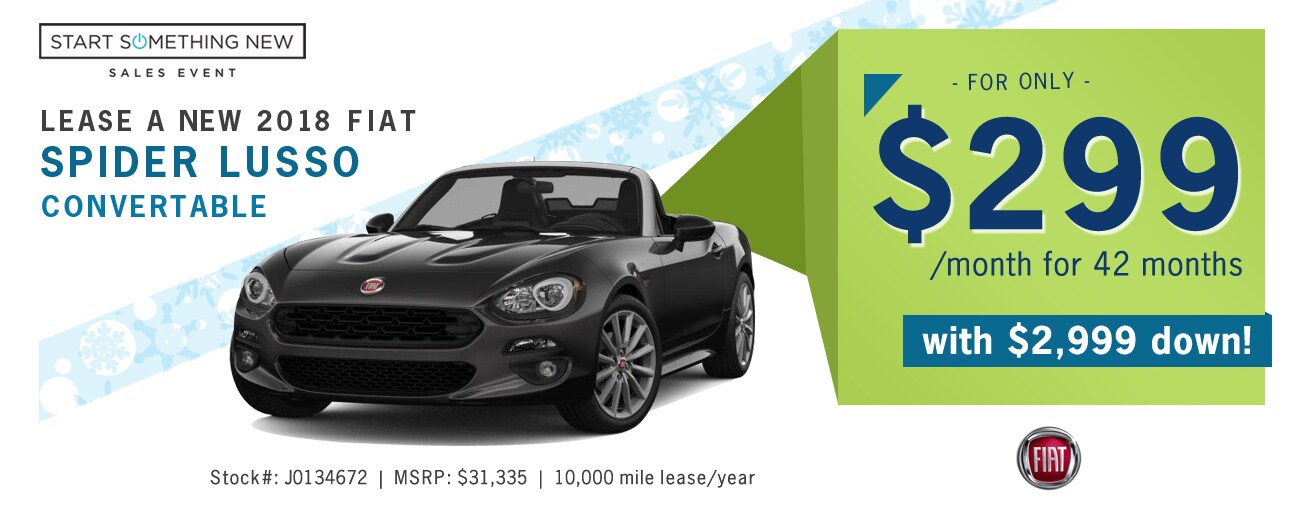 2018 FIAT Spider 124 Lusso Special