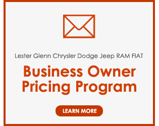 Lester Glenn Chrysler Dodge Jeep Ram Fiat Business Owner Pricing Program