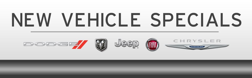 New Vehicle Specials Lester Glenn Chrysler Dodge Jeep RAM FIAT