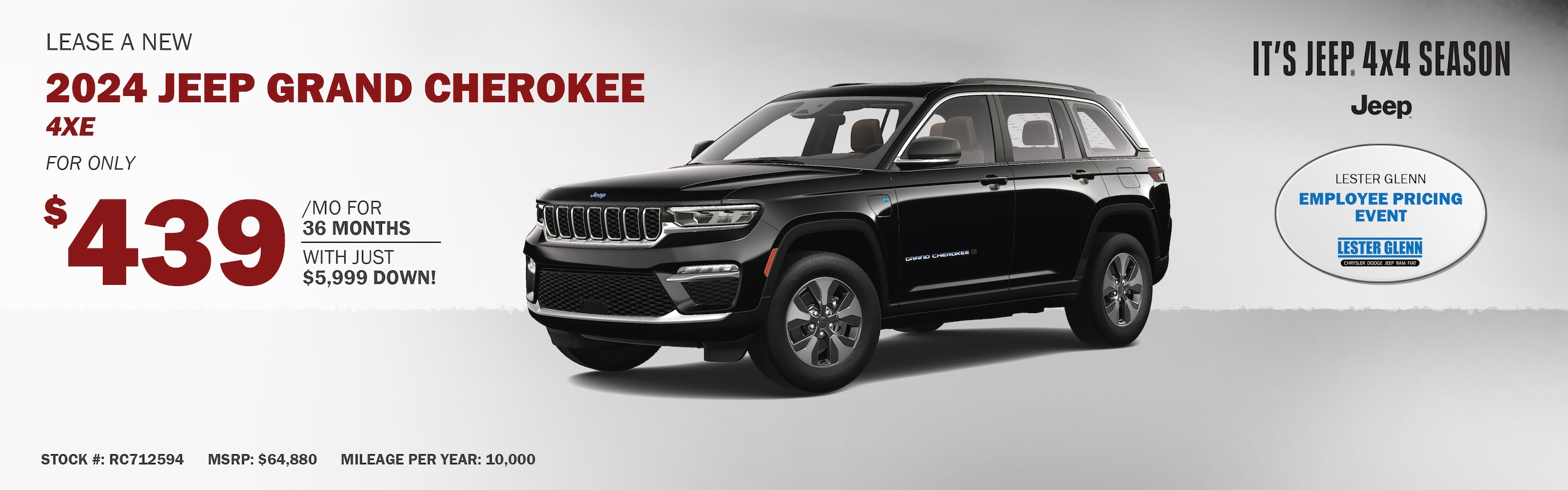 2024 Jeep Grand Cherokee 4xe Special Near Toms River, NJ Lester Glenn