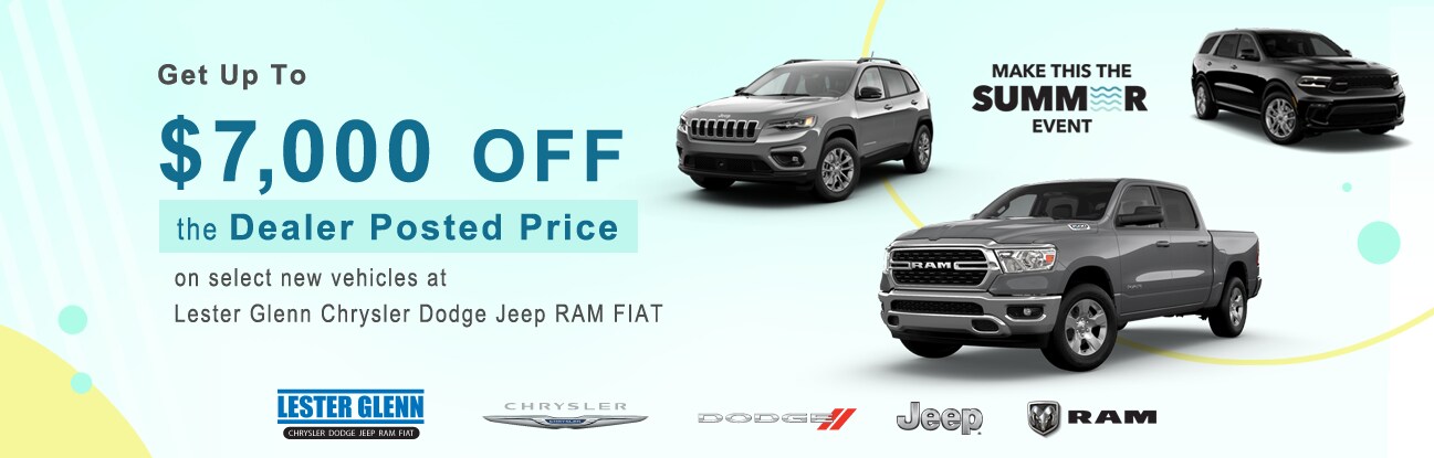 Get up to $7,000 off the Dealer Posted Price