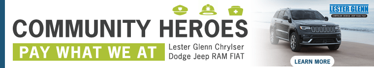Lester Glenn Chrysler Dodge Jeep RAM FIAT Community Heroes Program