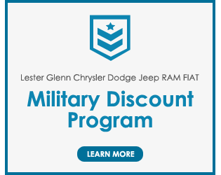 Lester Glenn Chrysler Dodge Jeep Ram Fiat Military Discount Program