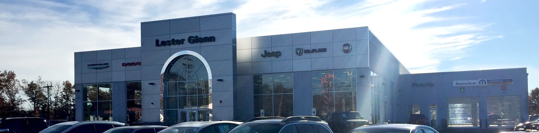 Lester Glenn Chrysler Dodge Jeep RAM FIAT Finance Center