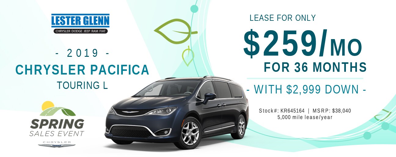 2019 Chrysler Pacifica Special