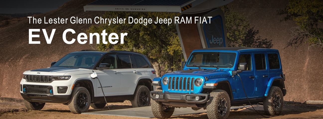 The Lester Glenn Chrysler Dodge Jeep RAM FIAT EV Center