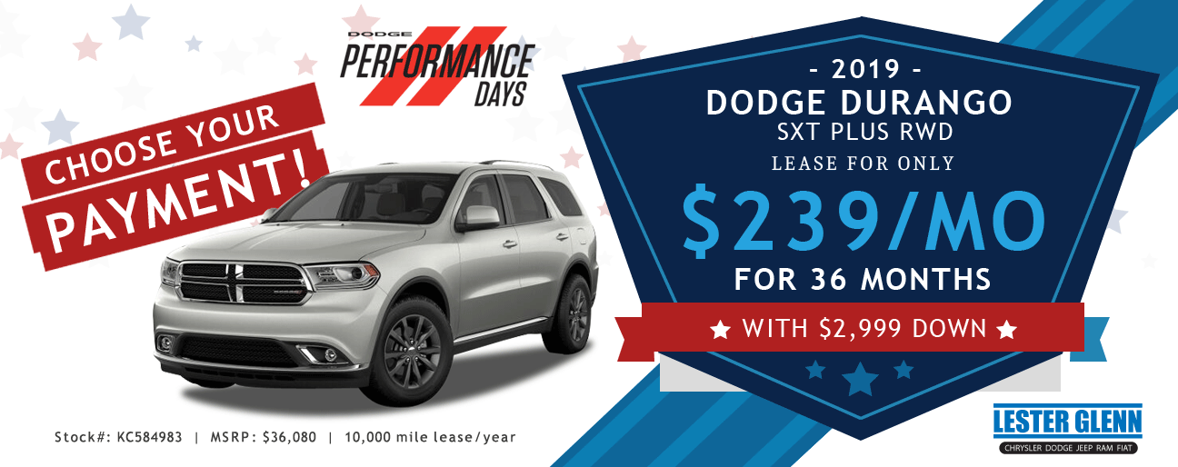 2019 Dodge Durango Special