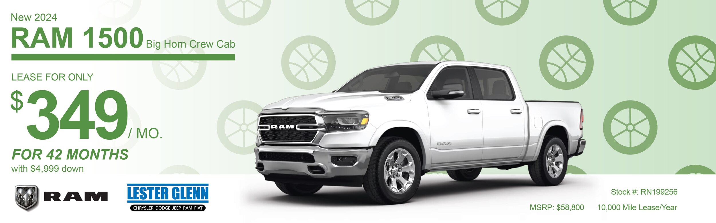 2024 RAM 1500 Big Horn Crew Cab Special Near Toms River, NJ Lester