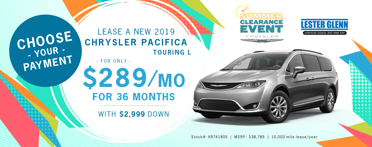 2019 Chrysler Pacifica Special