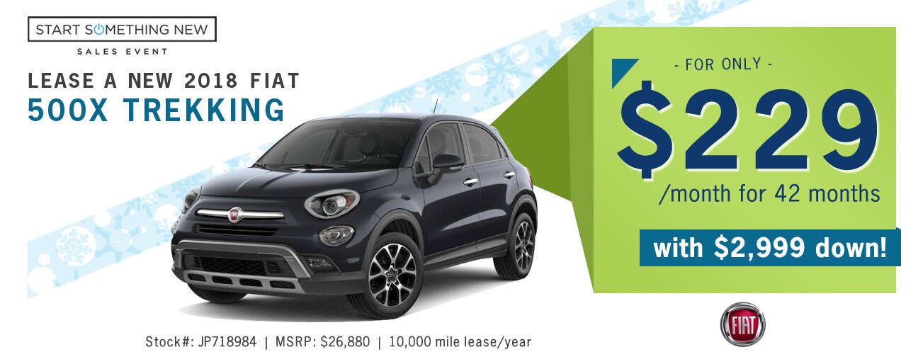 Lester Glenn 2018 FIAT 500X Trekking Special