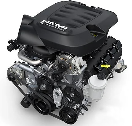 Commercial-Grade 6.4L HEMI V8 Engine