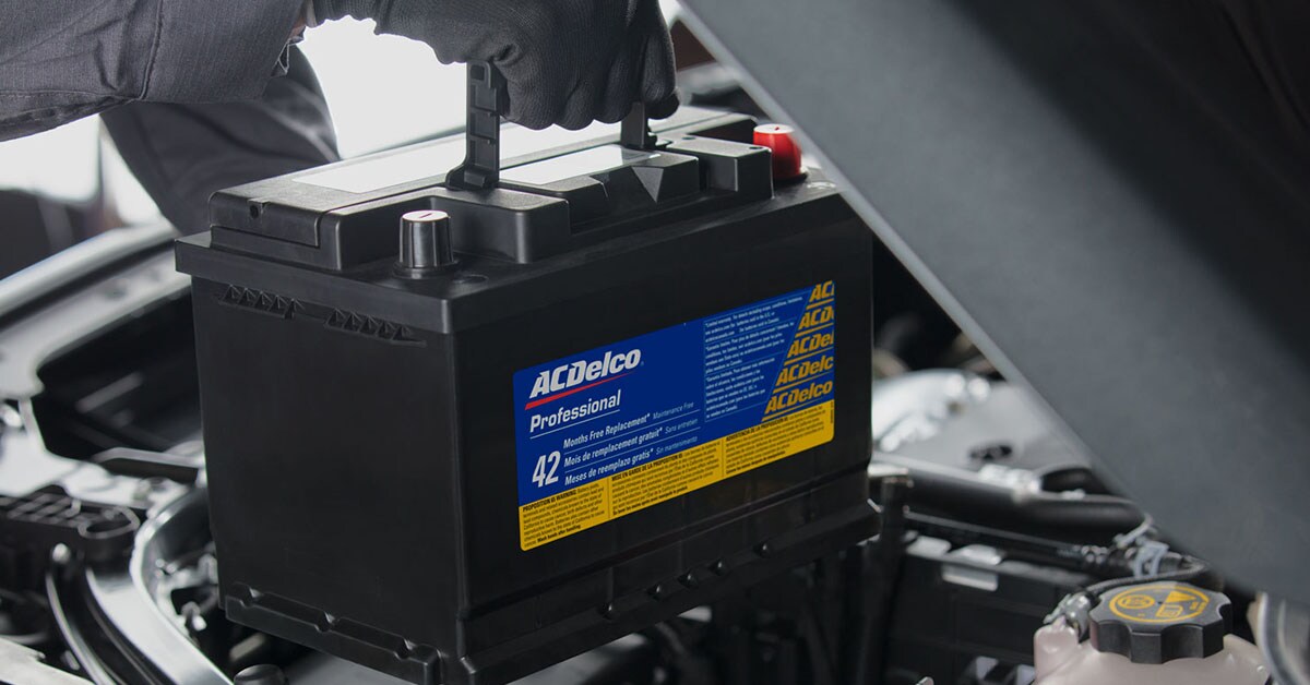 Certified Battery Replacements and diagnostics including discounts on premium ACDelco Gold and AGM batteries