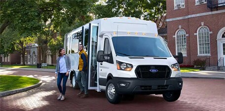 Ford Transit Cutaway Shuttle Bus Body